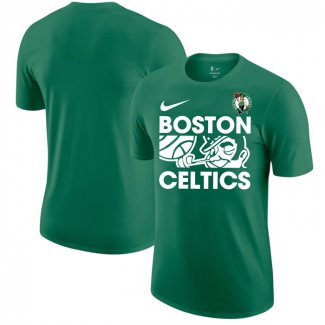 Camiseta Manga Corta Boston Celtics Verde1